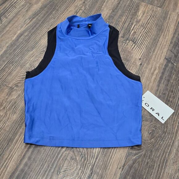Koral Arid Energy Sports Bra In Blue Small - Picture 4 of 10